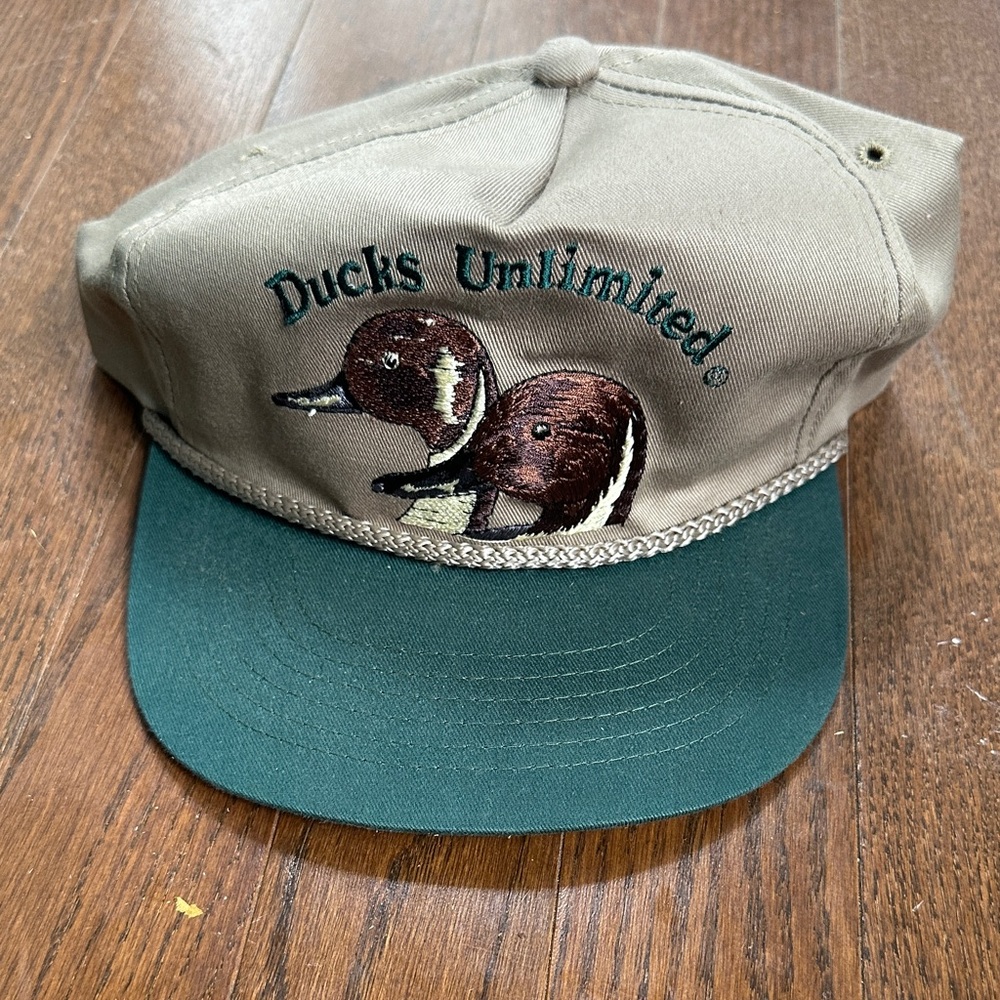Ducks Unlimited Cap with Embroidered Ducks